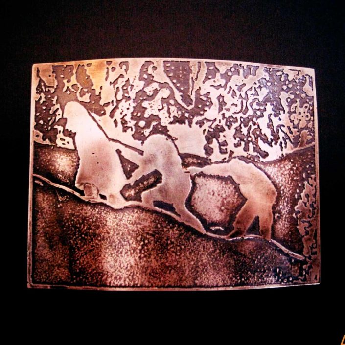 Broche de plata